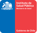 Logotipo del Instituto de Salud Pública de Chile utilizado en la sección de validación de recetas